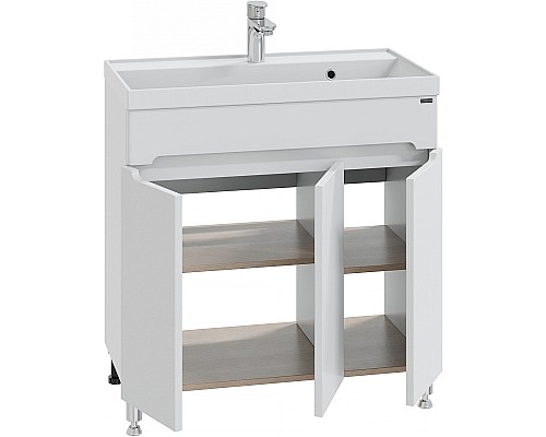 Тумба под раковину СанТа Лондон 80 224018 Белая
