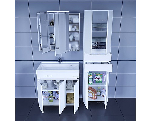 Тумба под раковину СанТа Лондон 80 224018 Белая