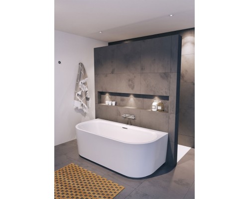 Акриловая ванна Riho Desire Wall Mounted Velvet White 180x84 (BD0710500000000) без гидромассажа