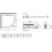 Душевой поддон из материала Flight Jacob Delafon Flight Pure 80x80 Белый глянец