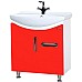 Тумба под раковину Bellezza Лагуна 65 4632110090037 1 ящик Красная