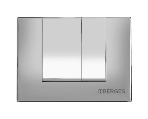 Клавиша смыва Berges Novum S3 Хром