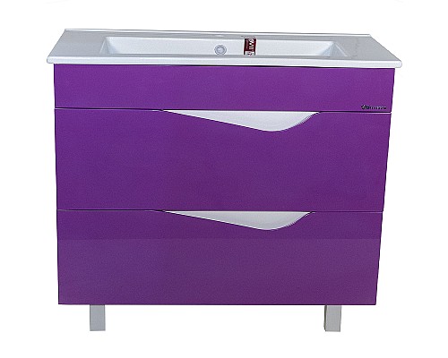 Тумба под раковину Bellezza Эйфория 105 4639118660415 Фиолетовая