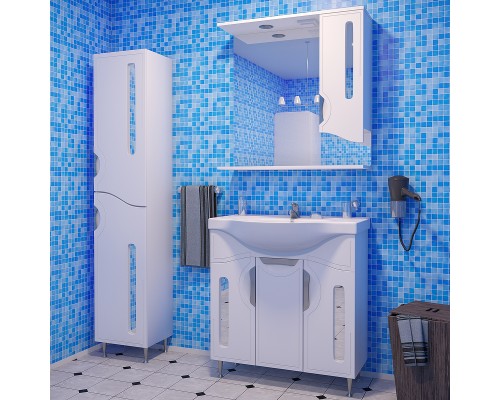 Тумба под раковину Stella Polar Сильва 100 SP-00000204 Белая