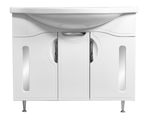 Тумба под раковину Stella Polar Сильва 100 SP-00000204 Белая