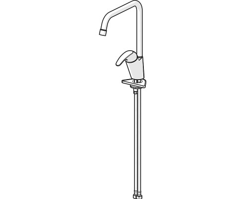 Смеситель для кухни Oras Polara 1438F Хром