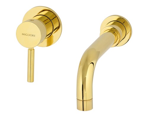 Смеситель для раковины Migliore Fortis Gold 31548 (27983) Золото