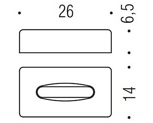 Диспенсер для салфеток Colombo Design Contract B9961.CR Хром