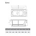 Акриловая ванна Relisan Daria 150x70 Гл000008875 без гидромассажа