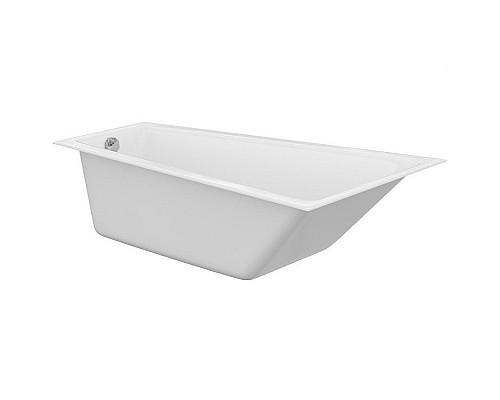 Акриловая ванна Cersanit Crea 160x100 L P-WA-CREA*160-LNL без гидромассажа