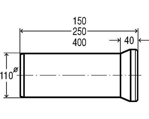 Выпускной патрубок для унитаза Viega 3815101831 Белый