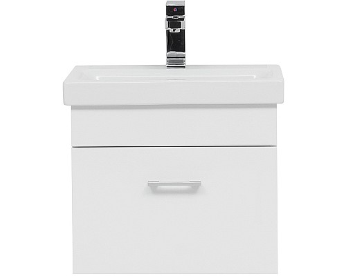 Тумба с раковиной Aquanet Нота 50 254064 подвесная Белая