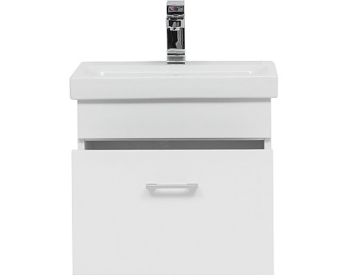 Тумба с раковиной Aquanet Нота 50 254064 подвесная Белая