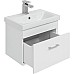 Тумба с раковиной Aquanet Нота 50 254064 подвесная Белая