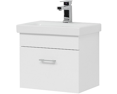 Тумба с раковиной Aquanet Нота 50 254064 подвесная Белая