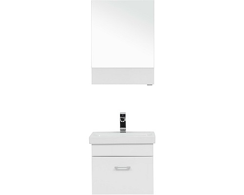 Тумба с раковиной Aquanet Нота 50 254064 подвесная Белая