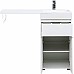 Тумба с раковиной Aquanet Токио 110 R 239207 Белая