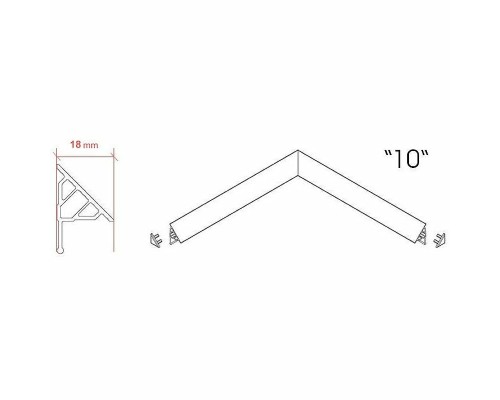 Декоративная планка Ravak 10/1100 XB451100001 Белая