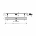 Душевой лоток Alcaplast Fit and Go (APZ13-DOUBLE9-550) с двухсторонней решеткой