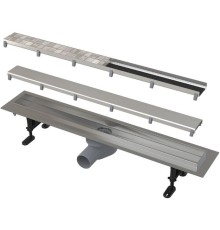Душевой лоток Alcaplast Fit and Go (APZ13-DOUBLE9-550) с двухсторонней решеткой