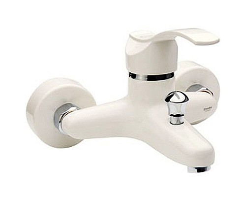 Смеситель для ванны Shouder Opal 030108 Слоновая кость Хром