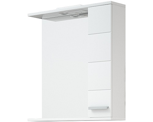 Зеркало со шкафом Corozo Денвер 60 SD-00000533 Белое