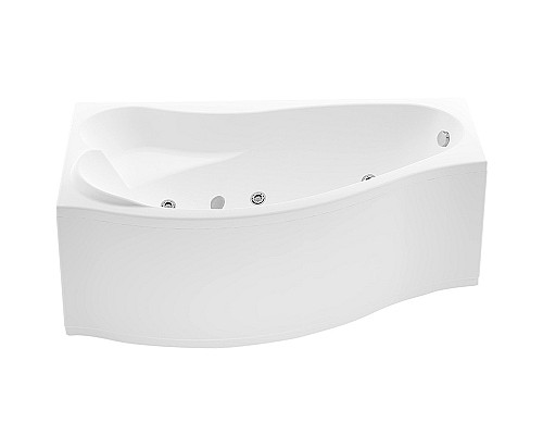 Акриловая ванна Aquanet Palma 170x90 L 205737 без гидромассажа Акриловая ванна Aquanet Palma 170x90 L 205737 без гидромассажа
