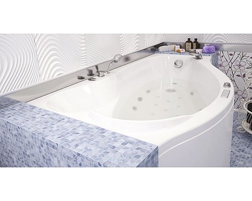 Акриловая ванна Aquanet Palma 170x90 L 205737 без гидромассажа Акриловая ванна Aquanet Palma 170x90 L 205737 без гидромассажа