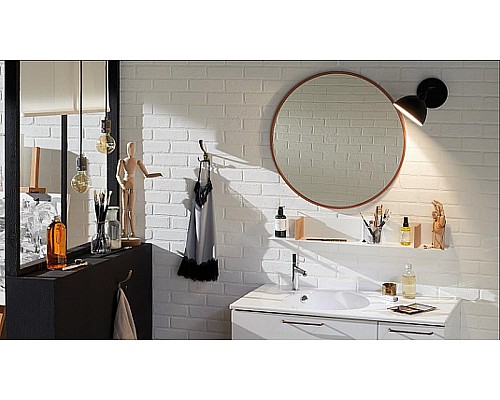 Светильник Jacob Delafon Odeon Rive Gauche EB2575-NF Черный Светильник Jacob Delafon Odeon Rive Gauche EB2575-NF Черный