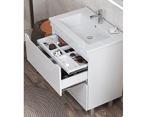 Тумба под раковину Vigo Grani 60 tn.GRI.ELI.60.2Y Белая