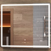 Зеркало Vigo Geometry Comfort 80 с подсветкой с сенсорным выключателем