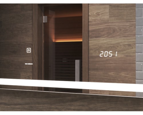 Зеркало Vigo Geometry Comfort 80 с подсветкой с сенсорным выключателем
