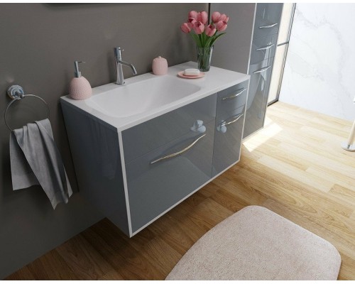 Раковина Эстет Барселона 90 L ФР-00003411 Белая