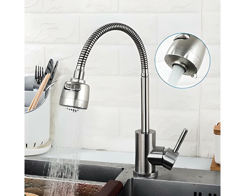 Смеситель для кухни Frap H899 F44899-1 Сатин