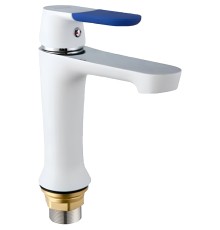 Смеситель для раковины Frap H34 Белый Хром
