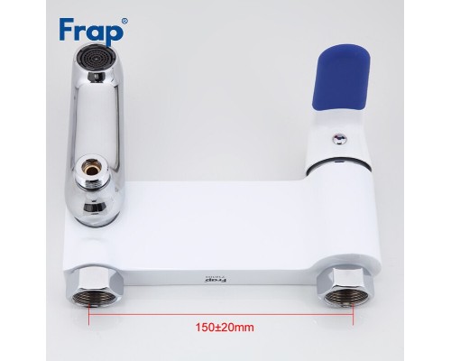 Смеситель для ванны Frap H34 F3234 Белый Хром