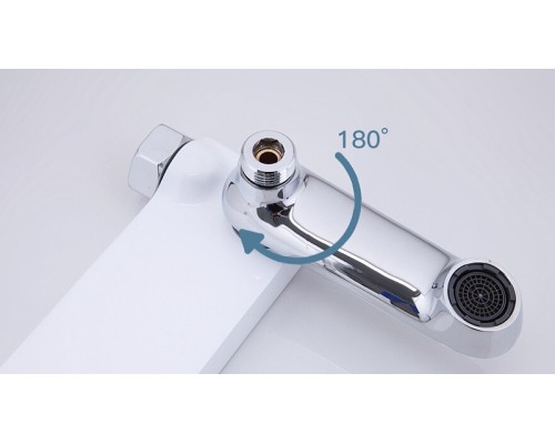 Смеситель для ванны Frap H34 F3234 Белый Хром