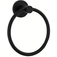 Кольцо для полотенец Frap F302 Черное матовое