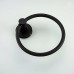 Кольцо для полотенец Frap F302 Черное матовое