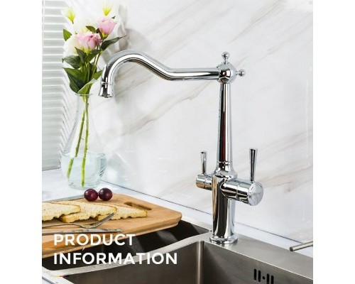 Смеситель для кухни Gappo G4398-14 Хром