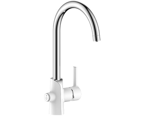 Смеситель для кухни Gappo G03-8 G4303-8 Белый Хром