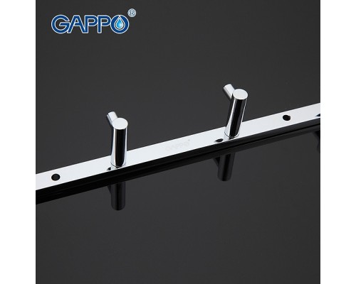 Вешалка для полотенец Gappo G202-4 Хром