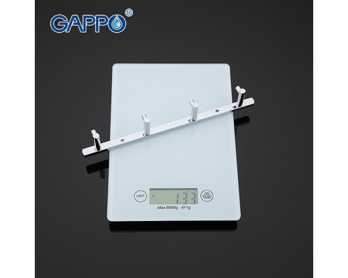 Вешалка для полотенец Gappo G202-4 Хром