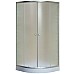 Душевой уголок Niagara Eco 90x90 NG-007-14N профиль Хром матовый стекло матовое