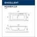 Акриловая ванна Excellent Aquaria Lux 180x80 с гидромассажем