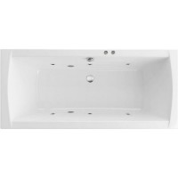 Акриловая ванна Excellent Aquaria Lux 180x80 с гидромассажем