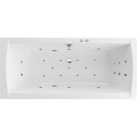 Акриловая ванна Excellent Aquaria Lux 180x80 с гидромассажем