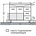 Тумба под раковину СанТа Эльбрус 100 201107 Белая