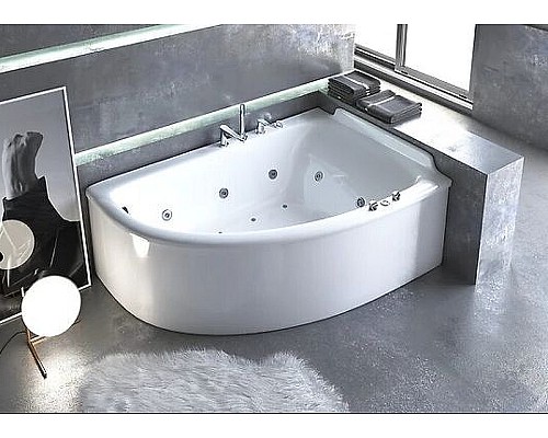 Ванна из искусственного камня Astra Form Анастасия 182х125 R 01010024 без гидромассажа