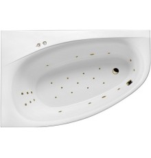 Акриловая ванна Excellent Kameleon 170x110 L Ultra Бронза с гидромассажем